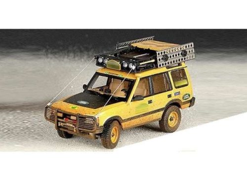 1:43 1996 Land Rover Discovery 5-door Camel Trophy Kalimantan 1996 Dirty Version, sárga