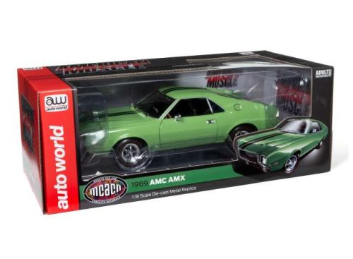 1:18 1969 AMC AMX, zöld