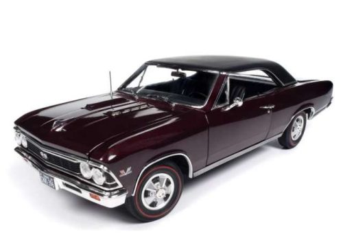 1:18 1966 Chevrolet Chevelle SS396, maroon