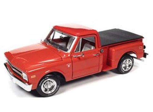 1:18 1968 Chevrolet C10 Pickup Stepside, 514 Vermillion piros Met