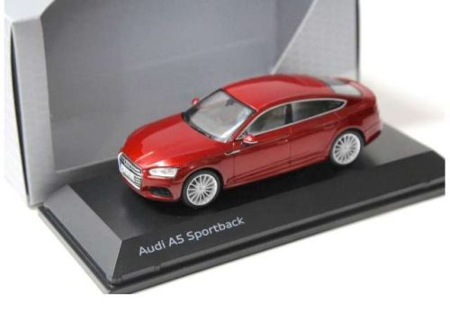 1:43 2017 Audi A5 Sportback, matador piros metallic