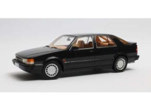 1:18 1984 Saab 9000 Turbo, fekete metallic