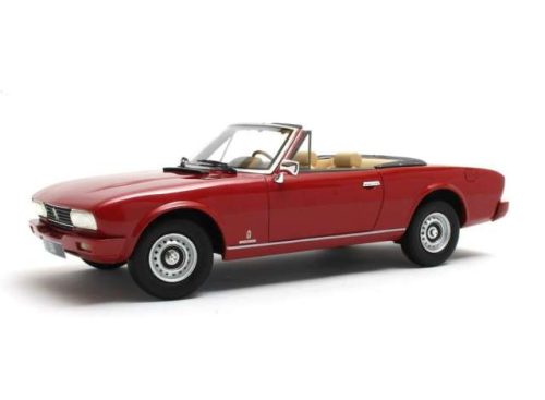 1:18 1983 Peugeot 504 cabriolet, metallic piros