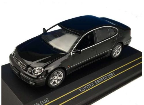 1:43 2001 Toyota Aristo, fekete