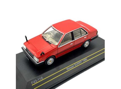 1:43 1980 Nissan Sunny, piros