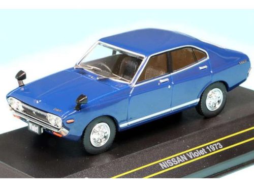 1:43 1973 Nissan Violet, kék