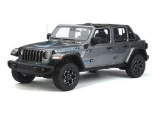 1:18 2022 Jeep Wrangler 4xe 2021 *Resin Series*, ezüst