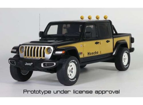 1:18 2020 Jeep Gladiator Honcho *Resin Series*, fekete/sárga