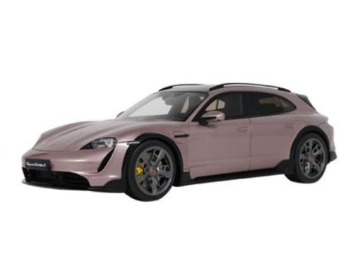 1:18 2022 Porsche Taycan Turbo S Cross Turismo *Resin Series*, pink