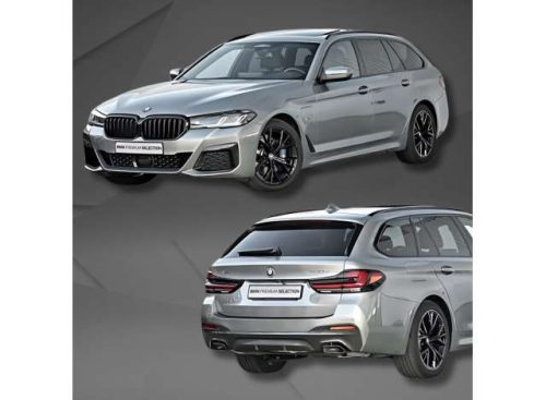 1:18 2023 BMW 530E XDrive M Sport Touring *Resin Series*, szürke