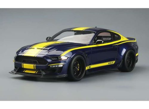 1:18 2021 Shelby Super Snake *kék Hornet* *Resin Series*, kék/sárga