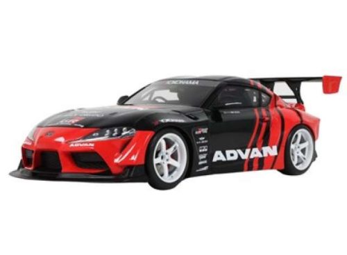 1:18 2020 Toyota Supra GR by Advan *Resin Series*, piros/fekete