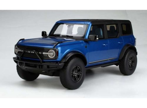 1:18 2021 Ford Bronco 4-door 1st Edition, light kék