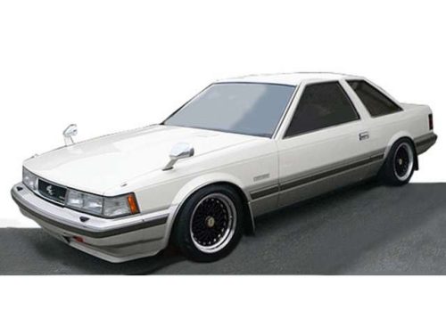 1:18 Toyota Soarer 2800GT Extra (Z10) 17 inch Wheels, fehér/arany