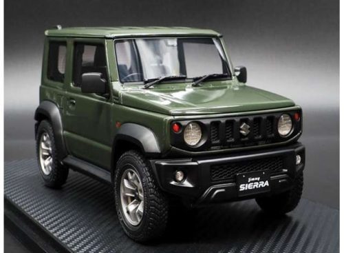 1:18 Suzuki Jimny Sierra JC (JB74W) 16 inch Wheels, jungle zöld