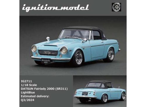 1:18 Datsun Fairlady 2000 (SR311), light kék