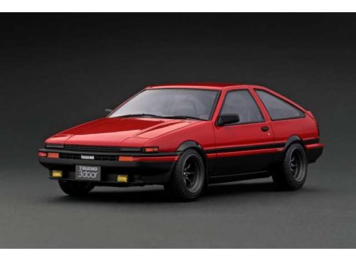 1:18 Toyota Sprinter Trueno 3dr GT Apex, piros/fekete