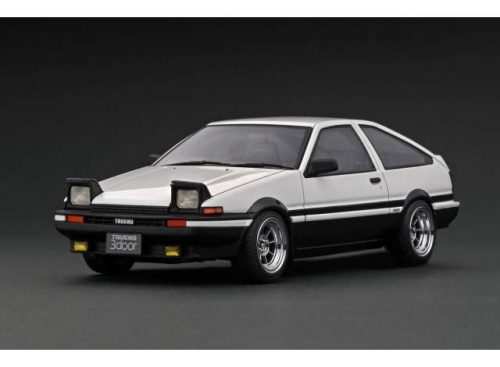 1:18 Toyota Sprinter Trueno 3dr GT Apex, fehér/fekete