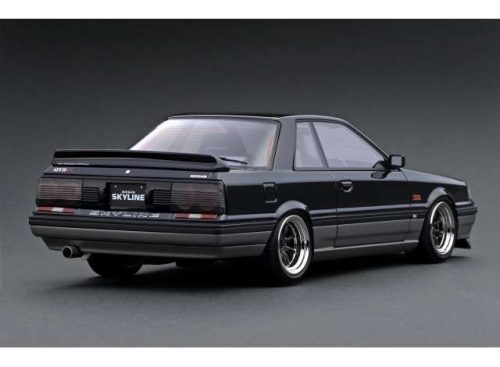 1:18 Nissan Skyline GTS-R (R31), fekete/gun metallic