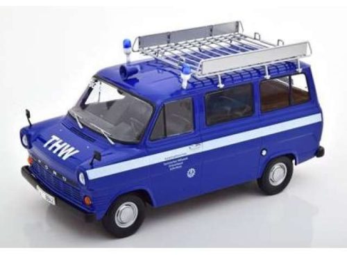 1965 Ford Transit THW Cologne with roof rack, kék/purple