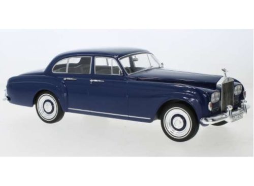 1:18 1965 Rolls Royce ezüst Cloud III Flying Spur H.J. Mulliner, dark kék