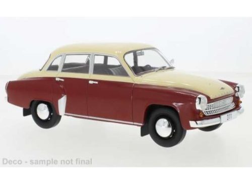 1:18 1959 Wartburg 311, piros/beige