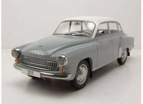 1:18 1959 Wartburg 311, szürke/fehér