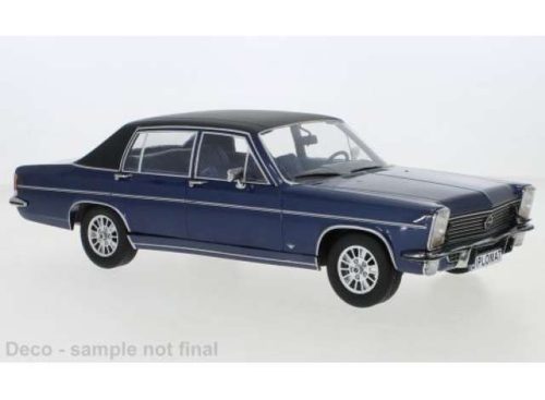 1:18 1972 Opel Diplomat B, metallic kék/fekete