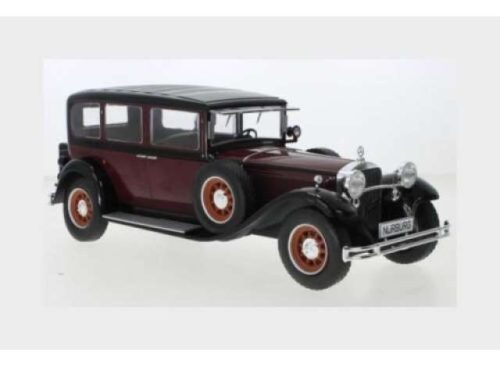 1:18 1928 Mercedes Typ Nurberg 460/460K (W08), dark piros/fekete