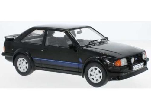 1:18 1985 Ford Escort MK III RS Turbo, fekete