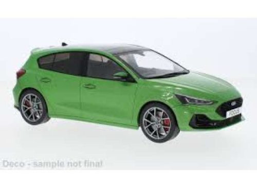 1:18 2022 Ford Focus ST, zöld