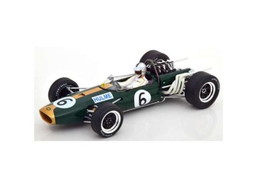 1:18 1966 Brabham BT20 #06 Dennis Hulme, GP Great Britain, zöld/arany