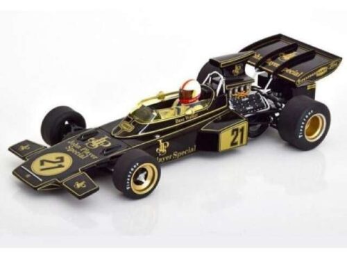 1:18 1972 Lotus 72D D. Walker #21 GP Spanien *John Player Team*, fekete/arany