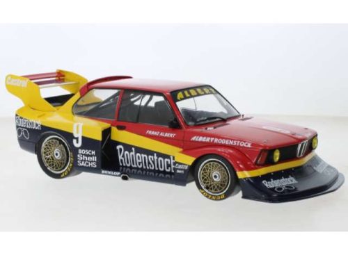 1:18 1979 BMW 320 Gr.5 Rodenstock #9 F. Albert DRM Norisring, fekete/piros/sárga