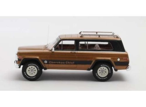 1:43 1980-1983 Jeep Cherokee Chief (SJ), metallic barna