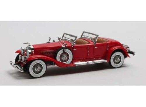 1930 Duesenberg SJ 2608 J-582 Torpedo Phaeton Walker La Grande, piros