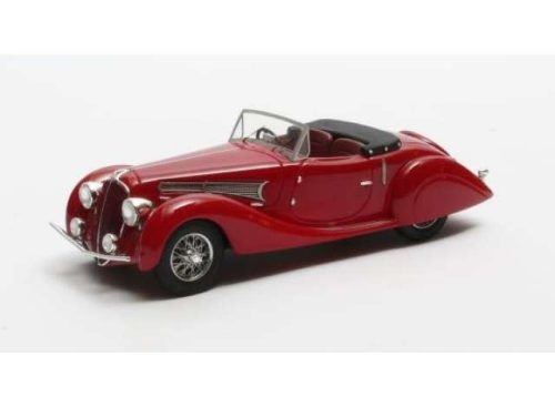 1939 Delahaye 135MS Grand Sports Roadster Figoni Falaschi open, piros 