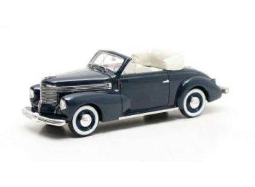 1:43 1940 Opel Kapitan Hebmuller convertible, dark kék