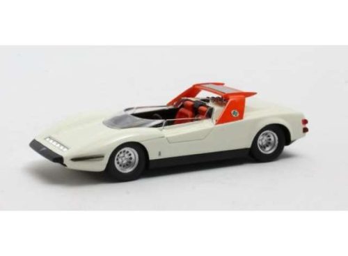 1:43 1968 Alfa Romeo P33 Roadster Pininfarina #750.33.108, fehér