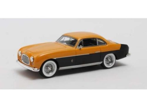 1:43 1952 Ferrari 212 Inter Coupe Juan Peron Ghia #191EL *resin series*, sárga/fekete