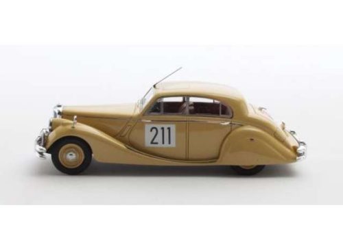 1951 Jaguar MKV #211 Rally Monte Carlo 3rd Overall, arany