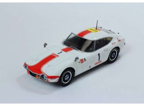 1:18 1967 Toyota 2000GT 24H Fuji #1 *Diecast Sealed Body Series*, fehér/piros