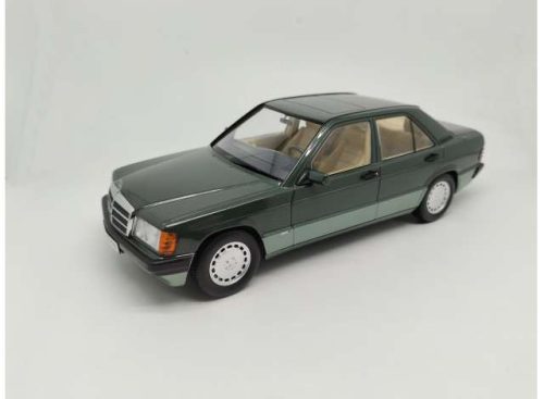 1:18 1993 Mercedes 190E 2.3 Sportline W201, zöld with beige interior