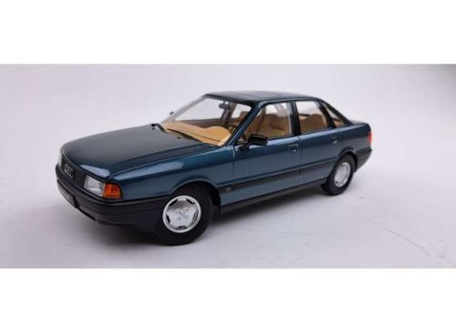 1:18 1989 Audi 80 B3, lago kék-zöld metallic