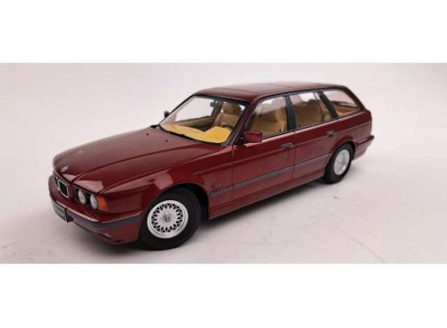 1:18 1996 BMW 5-series Touring E34, calypso piros metallic