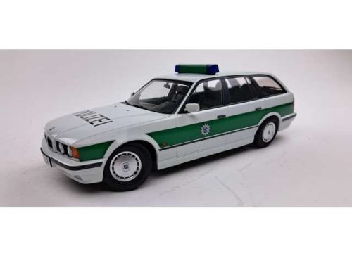 1:18 1996 BMW 5-series Touring E34 *Polizei*, fehér/zöld