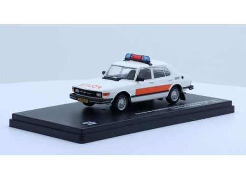 1:43 1983 Saab 99 Gemeente Politie Culemborg, fehér/piros