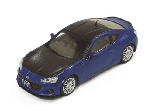 1:43 2012 Subaru BRZ STi TS *Tokyo Autosalon*, kék with carbon bonnet