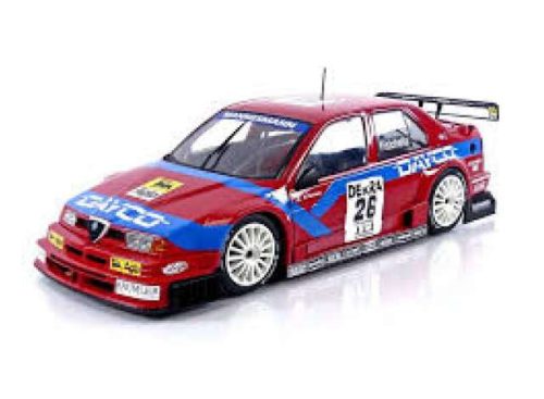 1:18 1995 Alfa Romeo 155 V6 TI #26 G. Fisichella DTM/ITC, *Team Alfa Corse 2* piros/fehér/kék