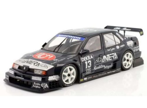 1:18 1995 Alfa Romeo 155 V6 TI #13 Gianni Giudici DTM/ITC, kék/ezüst